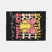 Couverture Polaire Groovy Softll Sister Coquette Bow Softll  (Devant (Horizontal))