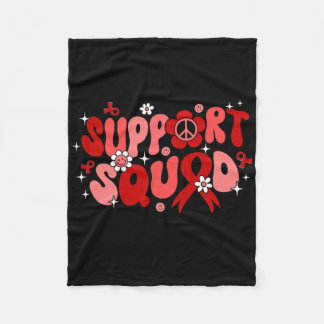 Couverture Polaire Groovy Support Squad Brain Aneurysm Awareness Gift