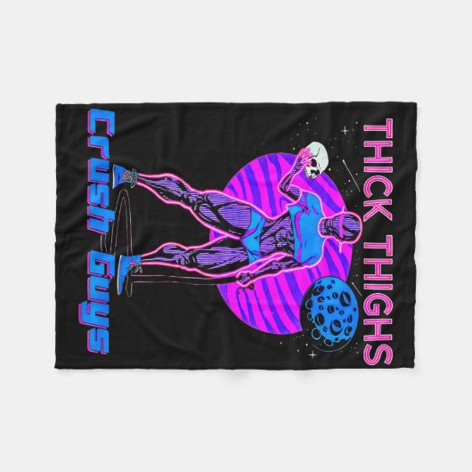 Couverture Polaire Gros Coiffures Les Gars Broyeurs Poids Bodybuildin (Devant (Horizontal))