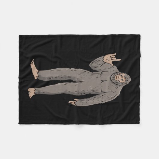 Couverture Polaire Gros pied Asl Gesture main Sourde perte d'audition (Devant (Horizontal))