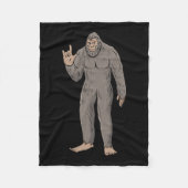 Couverture Polaire Gros pied Asl Gesture main Sourde perte d'audition (Devant)