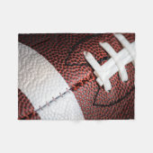 Couverture Polaire Gros plan du football américain (Devant (Horizontal))