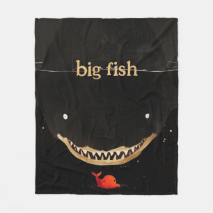 Couverture Polaire Gros requin foncé