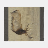 Couverture Polaire Grosse taureau d'Elk E30 (Devant (Horizontal))