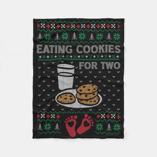 Couverture Polaire Grossesse Nouvelle maman (Devant)