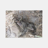 Couverture Polaire Grotte de bébé sauvage Blanche polaire (Devant (Horizontal))