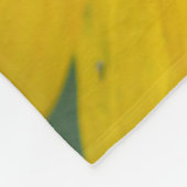 Couverture Polaire Grotte de tournesol rapprochée (Coin)