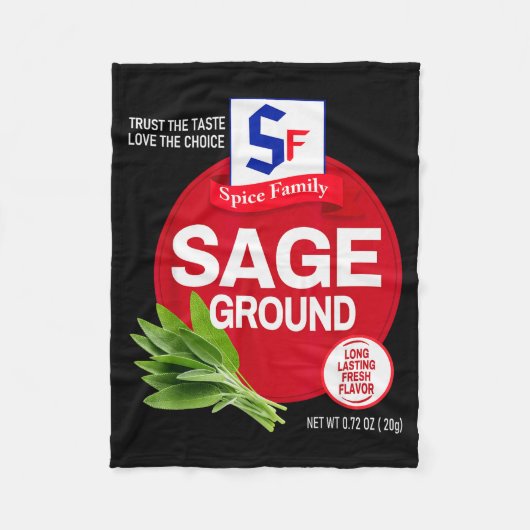 Couverture Polaire Ground Sage Halloween Sce Costume Group Matching  (Devant)