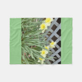 Couverture Polaire Groupe de Daffodiles (Devant (Horizontal))