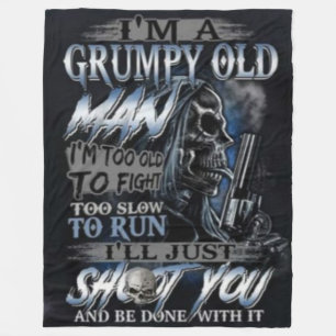 COUVERTURE POLAIRE GRUMPER VIEUX HOMME