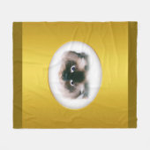 Couverture Polaire Grumpy Cat (Devant (Horizontal))