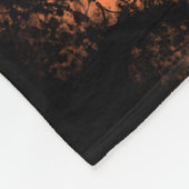 Couverture Polaire Grunge Bunny de Pâques (Coin)