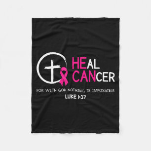 Couverture Polaire Guérir le cancer Croire en Dieu Chrétien Cancer du