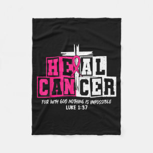 Couverture Polaire Guérir le cancer Croire en Dieu Chrétien Cancer du