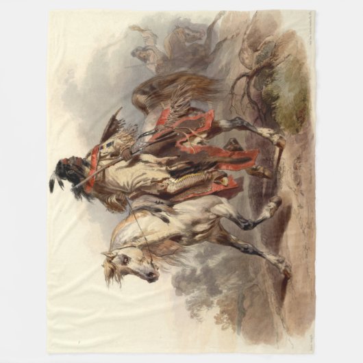 COUVERTURE POLAIRE GUERRIER AMÉRICAIN (Devant)