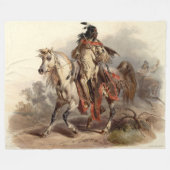 COUVERTURE POLAIRE GUERRIER AMÉRICAIN (Devant (Horizontal))