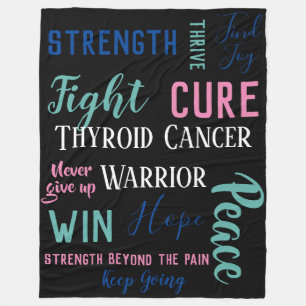 Couverture Polaire Guerrier de cancer de la thyroïde