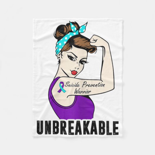 Couverture Polaire Guerrier de prévention du suicide Incassable Parfa (Devant)