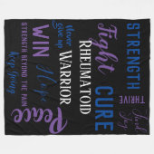 Couverture Polaire Guerrier de rhumatisme articulaire (Devant (Horizontal))