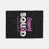 Couverture Polaire Guerrier De Sensibilisation À La Fibromyalgie De L (Devant (Horizontal))