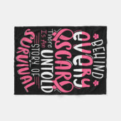 Couverture Polaire Guerrier de sensibilisation au cancer du sein Ruba (Devant (Horizontal))