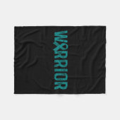 Couverture Polaire Guerrier Post Traumatique Stress Disorder Sensibil (Devant (Horizontal))