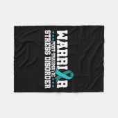 Couverture Polaire Guerrier post-traumatique Stress Sensibilisation M (Devant (Horizontal))