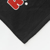 Couverture Polaire Guess What Reindeer Butt Funny Christmas Humor Red (Coin)