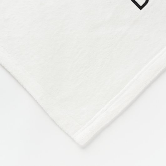 Couverture Polaire Guest House Hotel Hostel Logo Moderne Design Simpl (Coin)