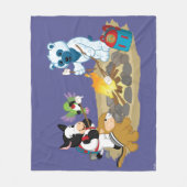 Couverture Polaire Guimauves de feu de camp de Webkinz | (Devant)