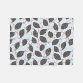 Couverture Polaire Guinée Fowl Amusant Motif d'oiseaux (Devant (Horizontal))