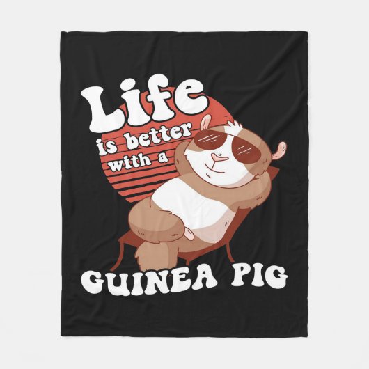 Couverture Polaire Guinéen, la vie des cochons est meilleure avec le (Devant)