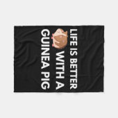 Couverture Polaire Guinéen Pig Lover (Devant (Horizontal))