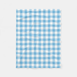 Couverture Polaire Guingan bleu