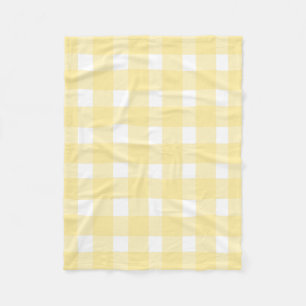 Couverture Polaire Guingan jaune