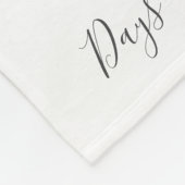 Couverture Polaire Guirlande botanique d'Eucalyptus Jalon mensuel du (Coin)