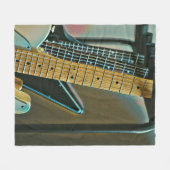 Couverture Polaire guitar gift for fathers day (Devant (Horizontal))