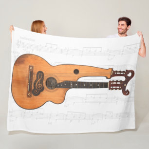 Couverture Polaire GUITAR HARP vintage