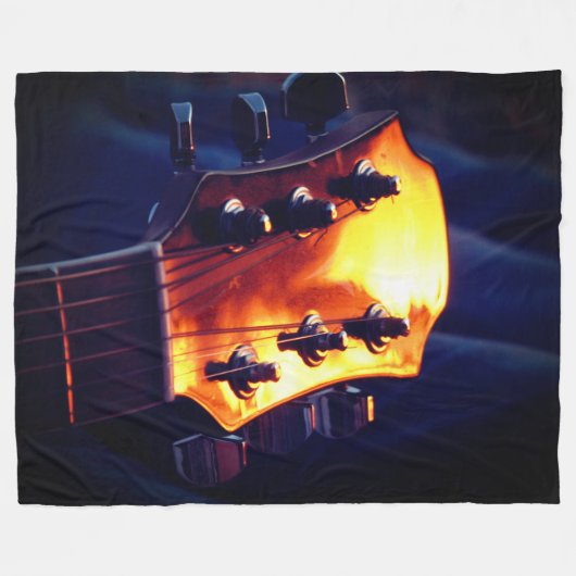 Couverture Polaire Guitare (Devant (Horizontal))