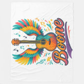 Couverture Polaire Guitare Boone (Devant)