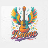 Couverture Polaire Guitare Boone (Devant (Horizontal))