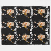 Couverture Polaire Guitare de Rockin (Devant (Horizontal))