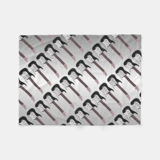 Couverture Polaire Guitare électrique (Devant (Horizontal))