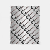 Couverture Polaire Guitare électrique (Devant)