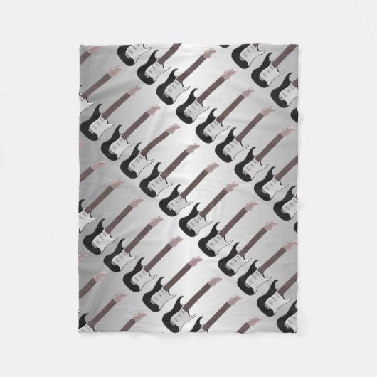 Couverture Polaire Guitare électrique (Devant)