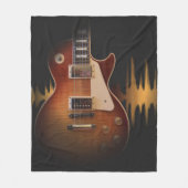 Couverture Polaire Guitare électrique à ondes sonores (Devant)
