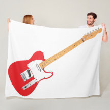 GUITARE ÉLECTRIQUE ICONIQUE ROUGE