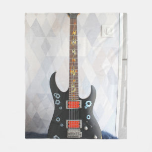 Couverture Polaire Guitare mignonne