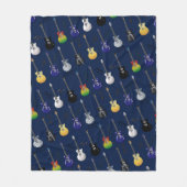 Couverture Polaire Guitares électriques (Devant)