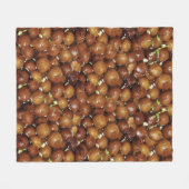 Couverture Polaire Gulab Jamun Dessert Sweet Food (Devant (Horizontal))